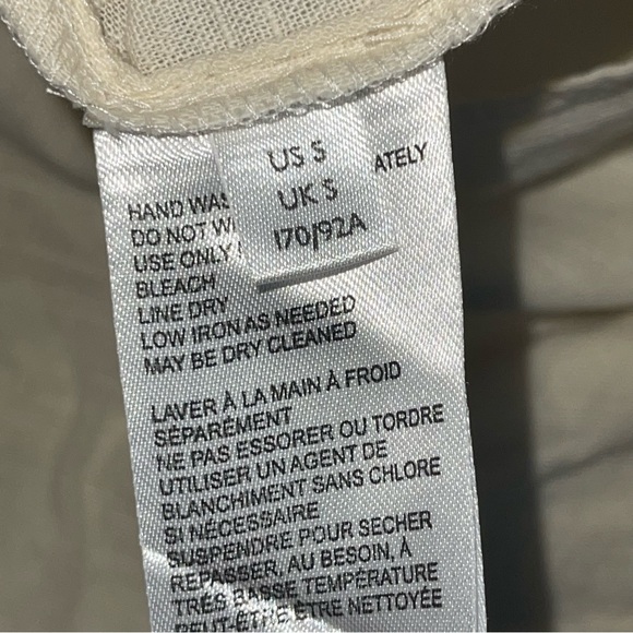 Free People Women’s Fiona Embroidered Mini Dress Ivory Combo Boho Size Small - Picture 13 of 16